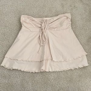 wild fable cream universal ruffle top